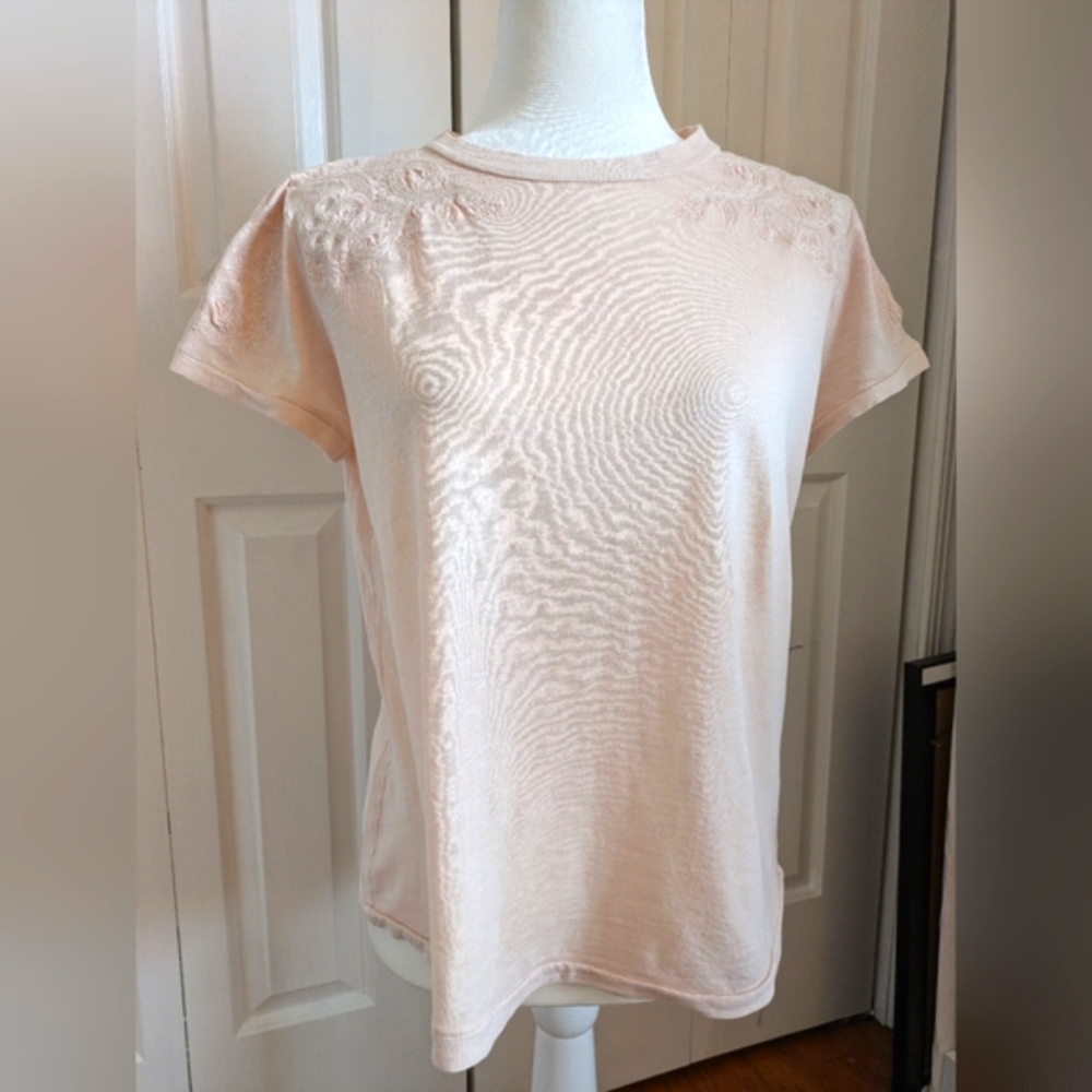 Elegant Light Pink Women's Top